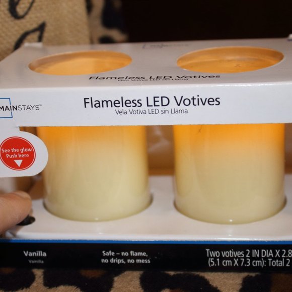 HP 6/21 DECOR, TABLE RUNNER, 2 CANDLES & BAG HEART - Picture 8 of 8